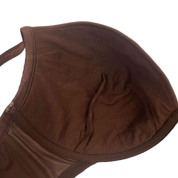 Cacique Womens Molded Adjustable Strap Nylon Blend Underwired Bra Brown Sz 44DD - Picture 4 of 14